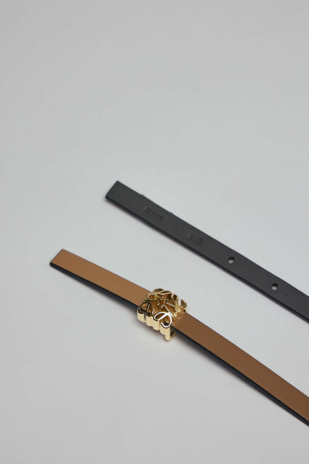 Loewe - Anagram Bombee 1cm Belt - LABELS