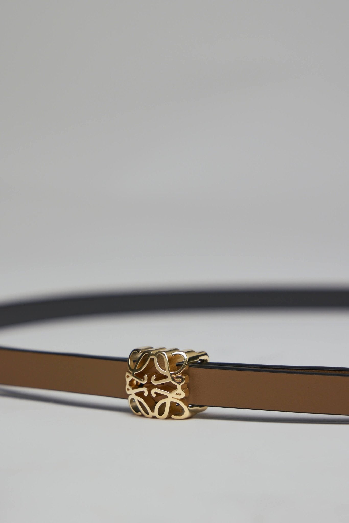 Loewe - Anagram Bombee 1cm Belt - LABELS