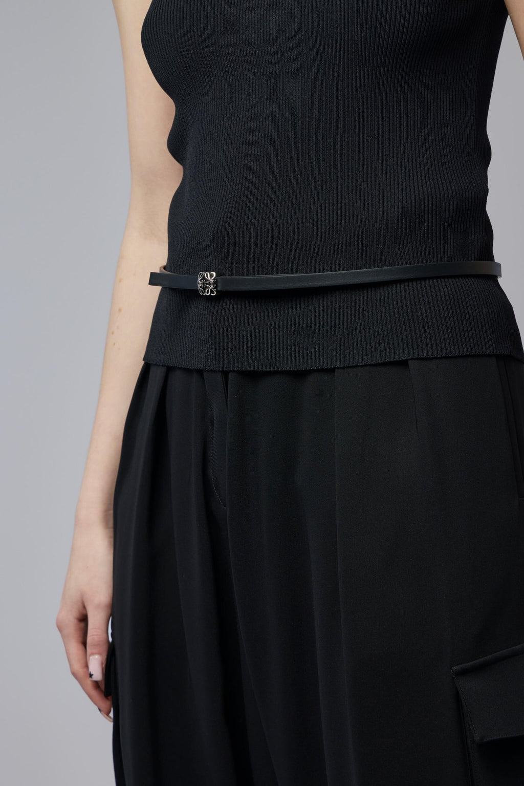 Loewe - Anagram Bombee 1cm Belt - LABELS