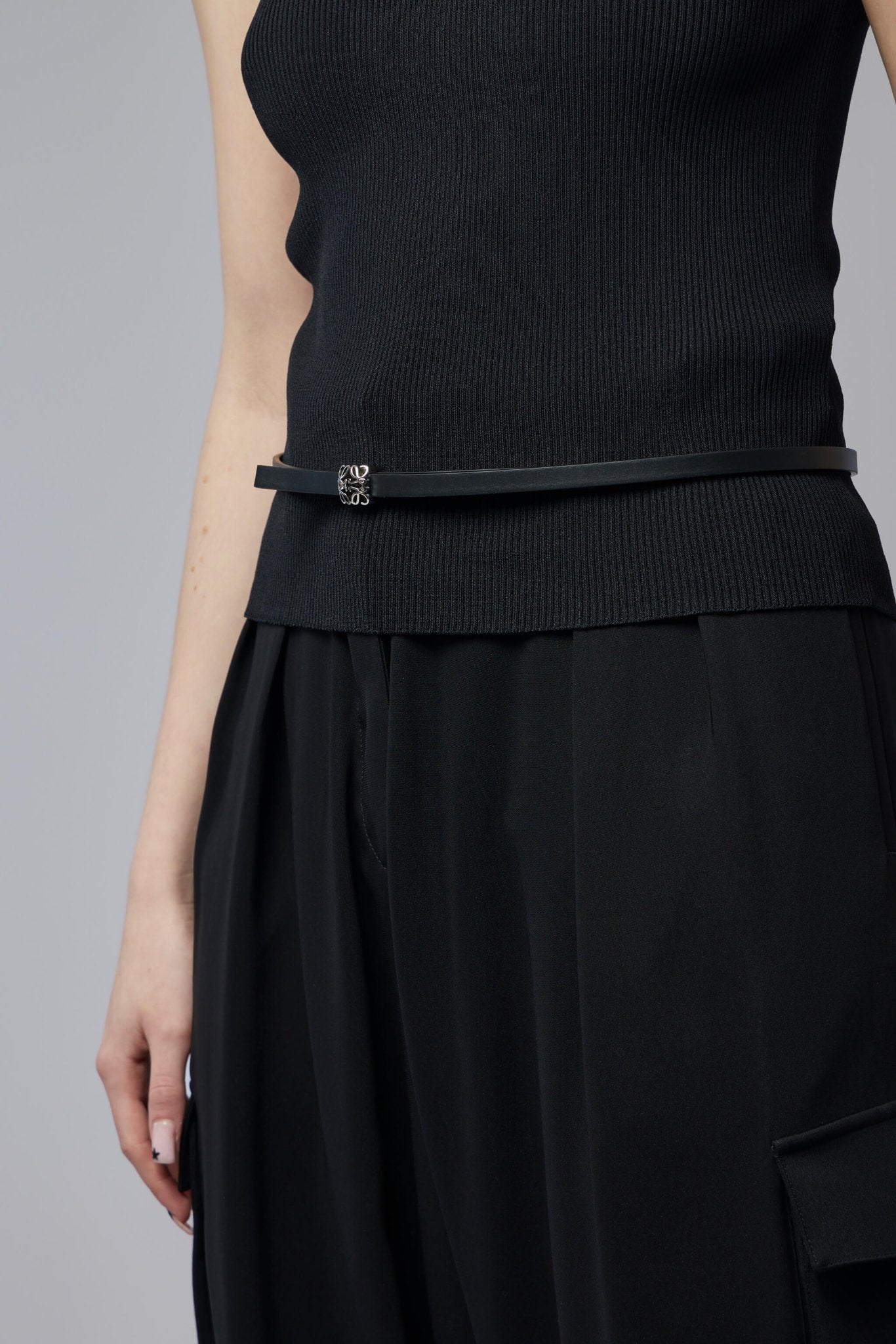 Loewe - Anagram Bombee 1cm Belt - LABELS