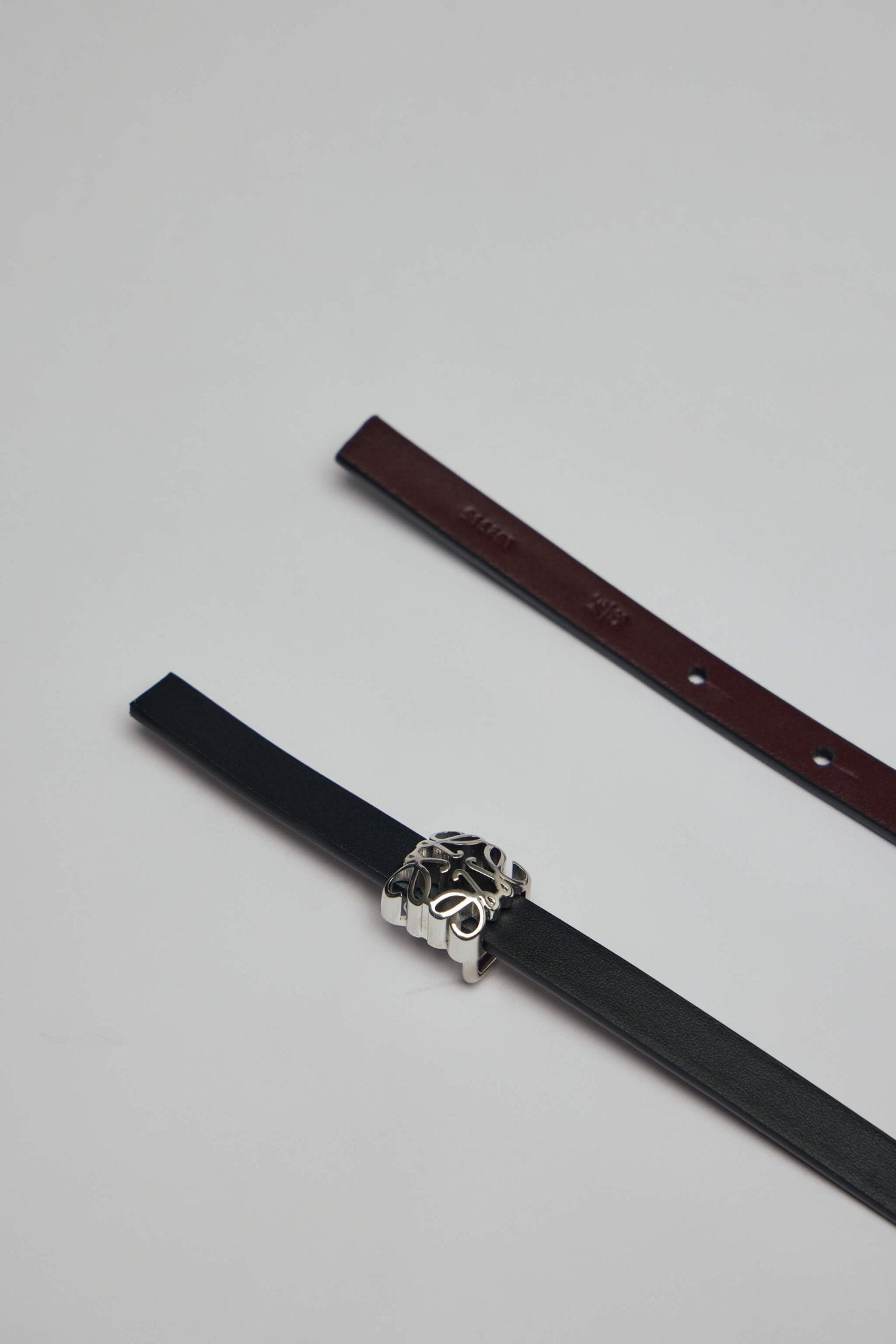 Loewe - Anagram Bombee 1cm Belt - LABELS