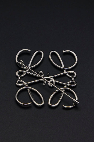 Anagram Brooch In Metal