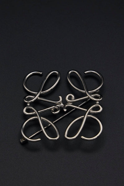 Anagram Brooch In Metal