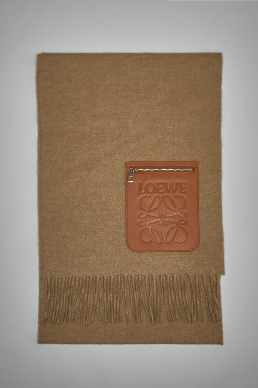 Loewe - Anagram Embossed Zipped Scarf - LABELS