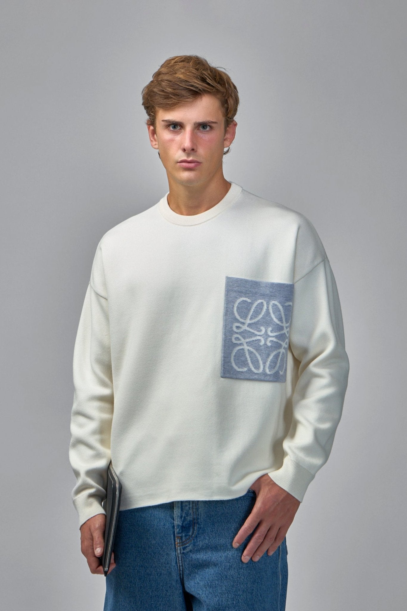 Loewe - Anagram Pocket Sweater - LABELS