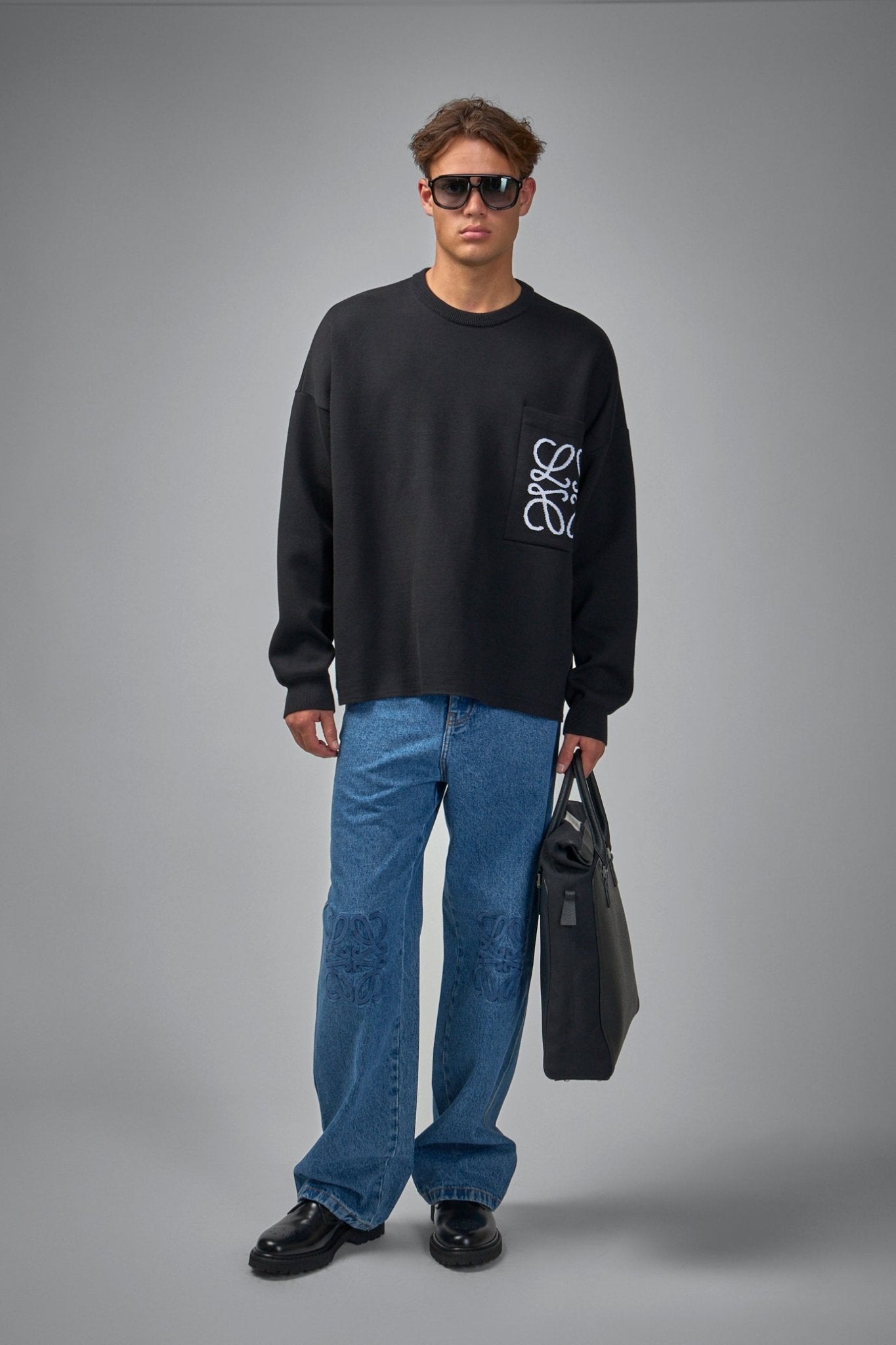 Loewe - Anagram Pocket Sweater - LABELS