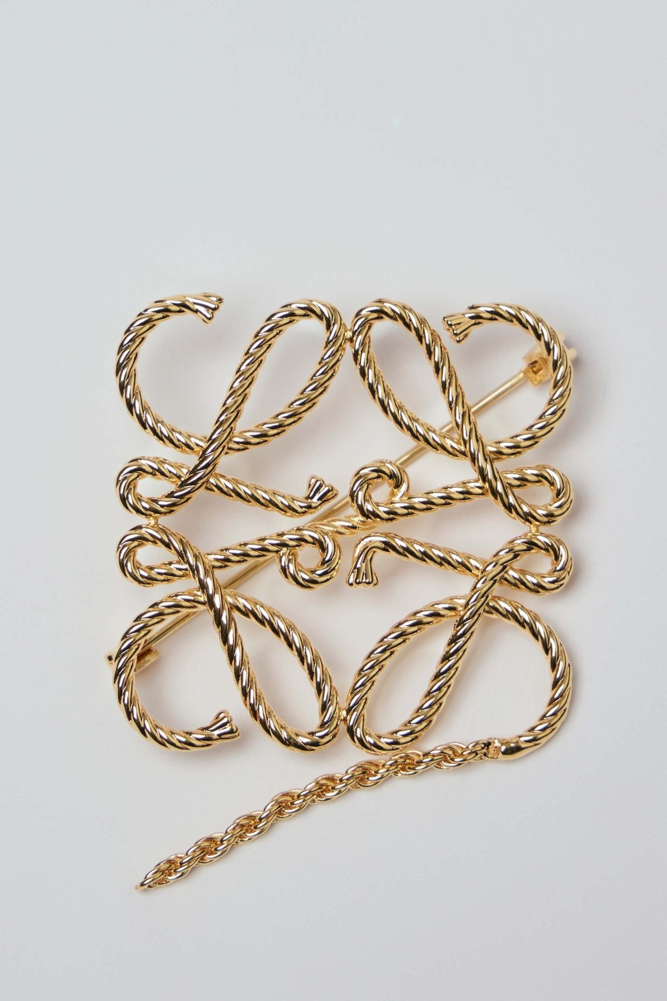 Loewe - Anagram Rope Brooch - LABELS