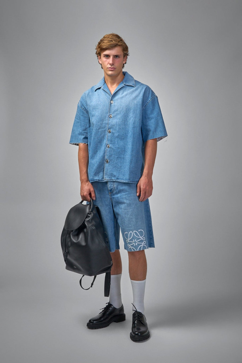 Loewe - Anagram Short Sleeve Shirt - LABELS