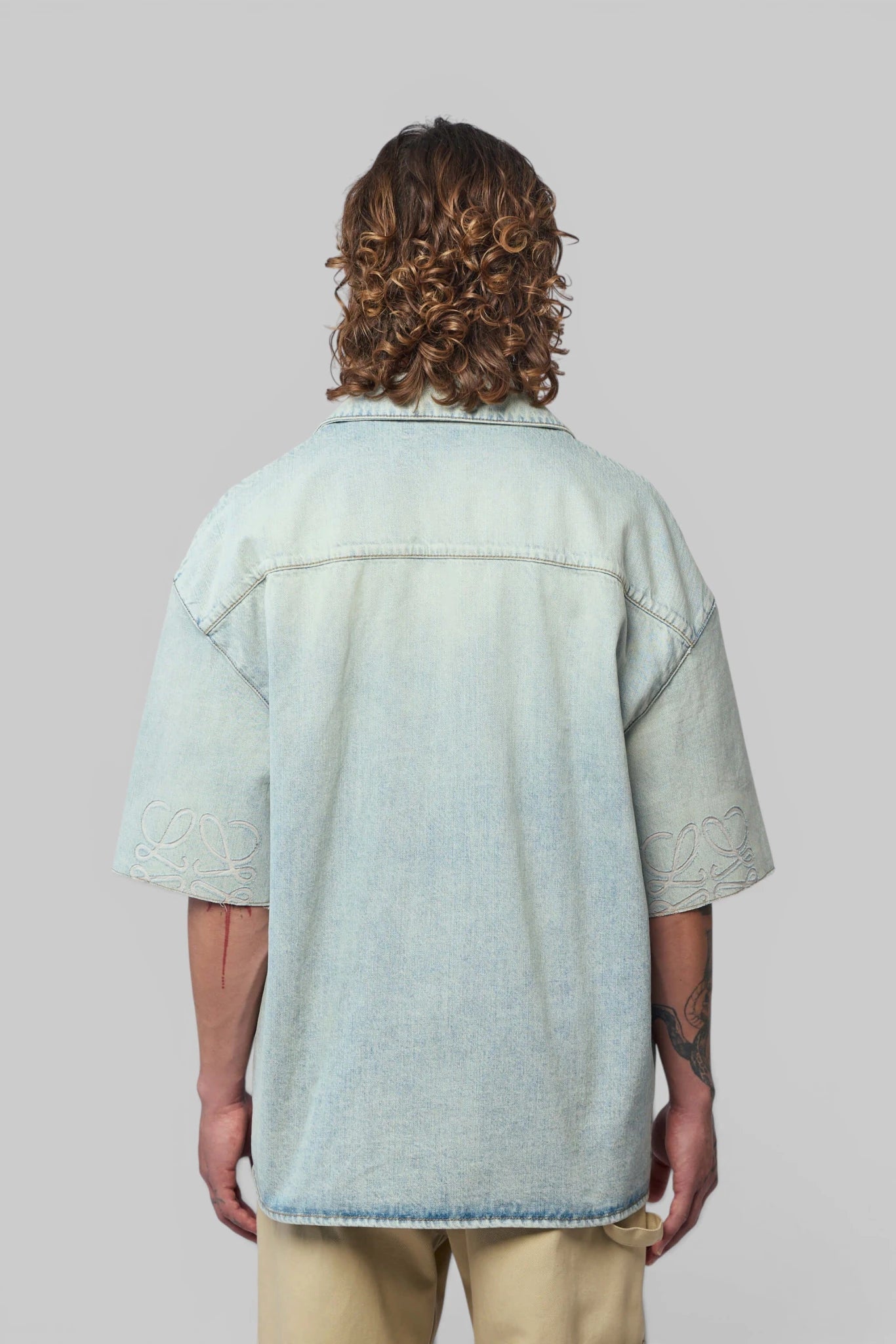 Loewe - Anagram Short Sleeve Shirt - LABELS