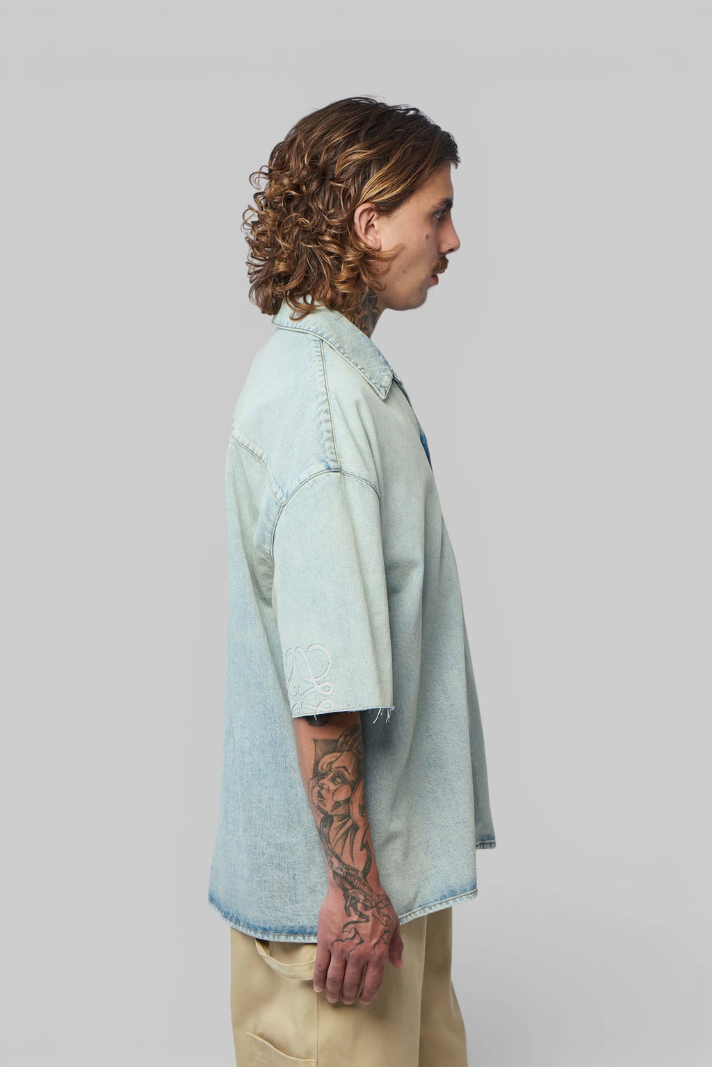 Loewe - Anagram Short Sleeve Shirt - LABELS