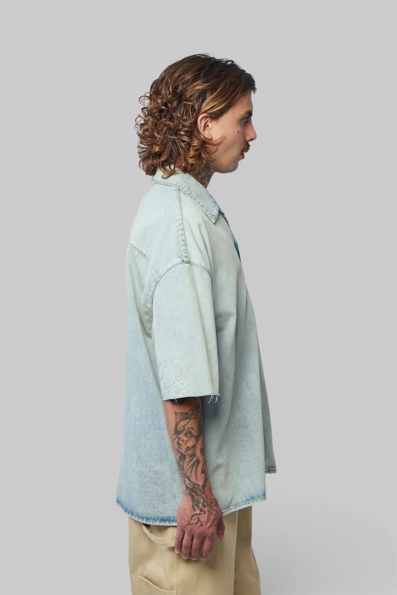 Loewe - Anagram Short Sleeve Shirt - LABELS