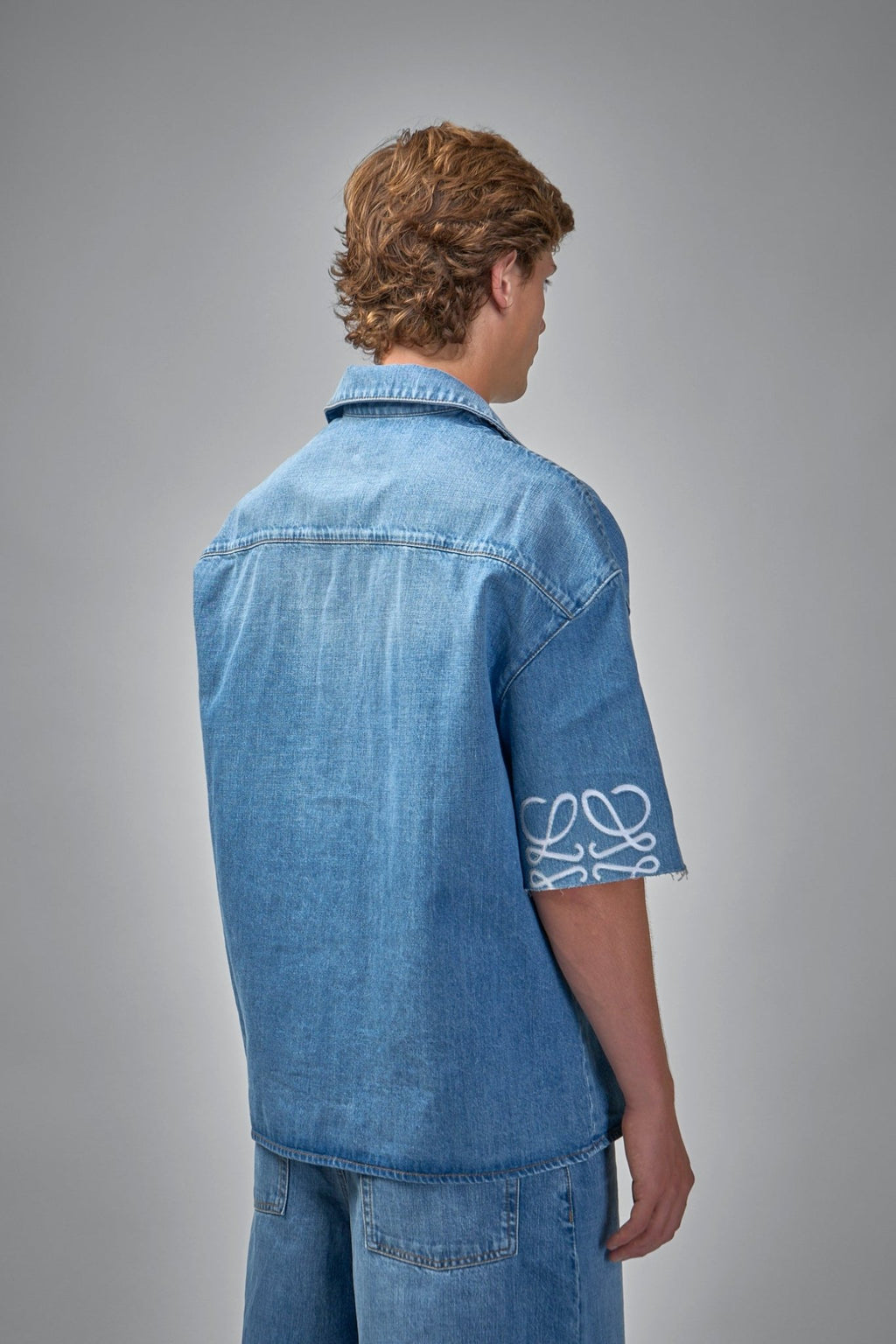 Loewe - Anagram Short Sleeve Shirt - LABELS