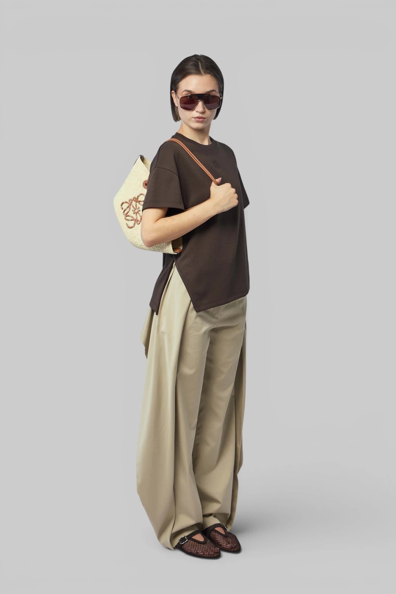 Loewe - Asymmetric T-shirt - LABELS
