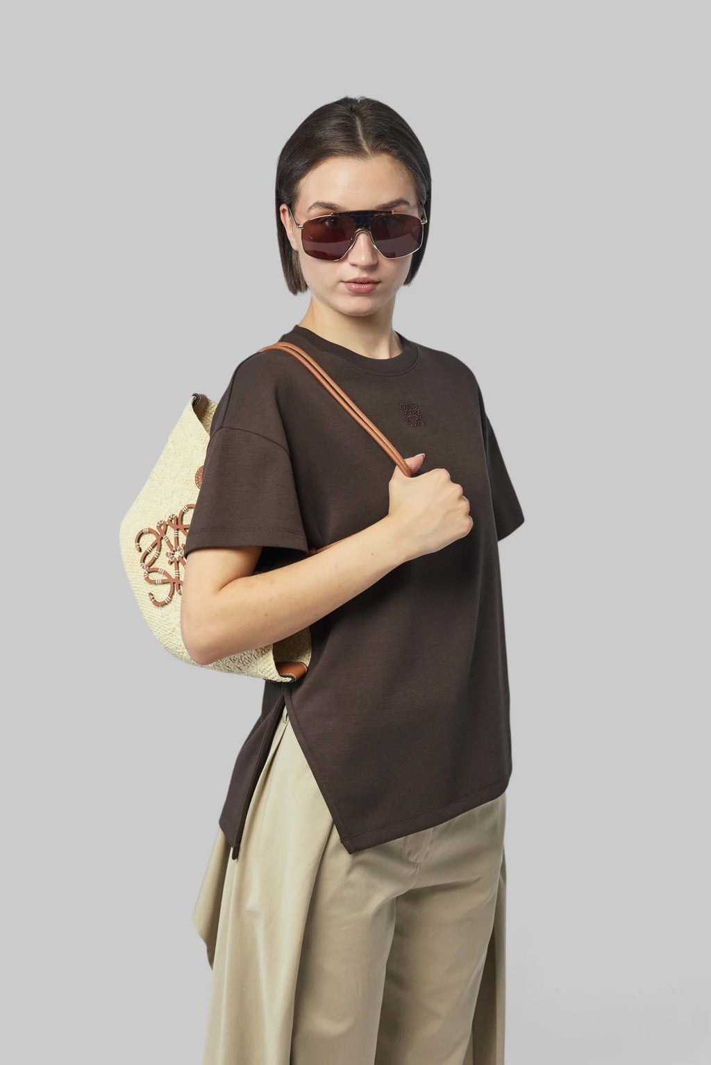 Loewe - Asymmetric T-shirt - LABELS