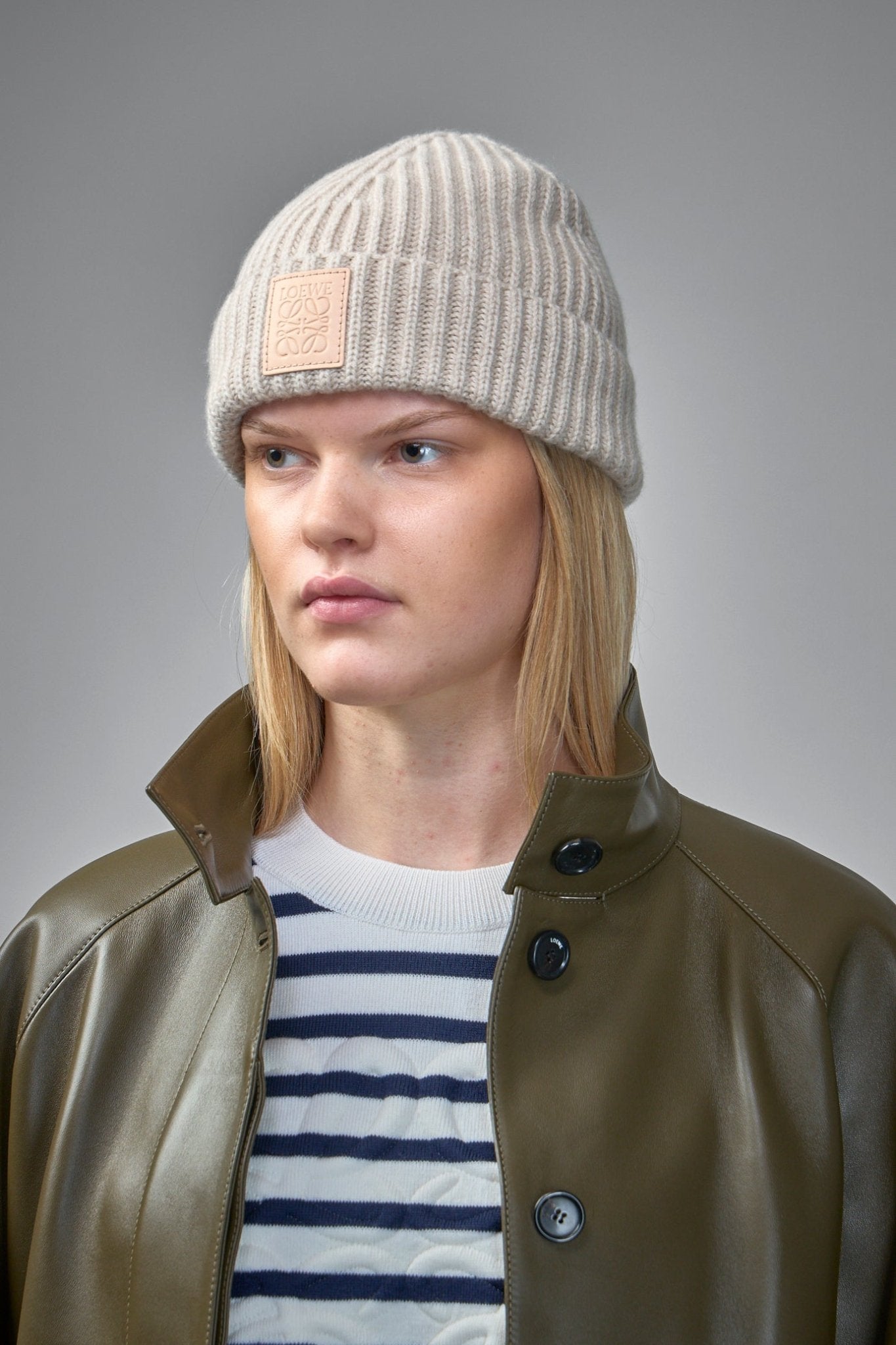 Loewe - Beanie in Cashmere - LABELS