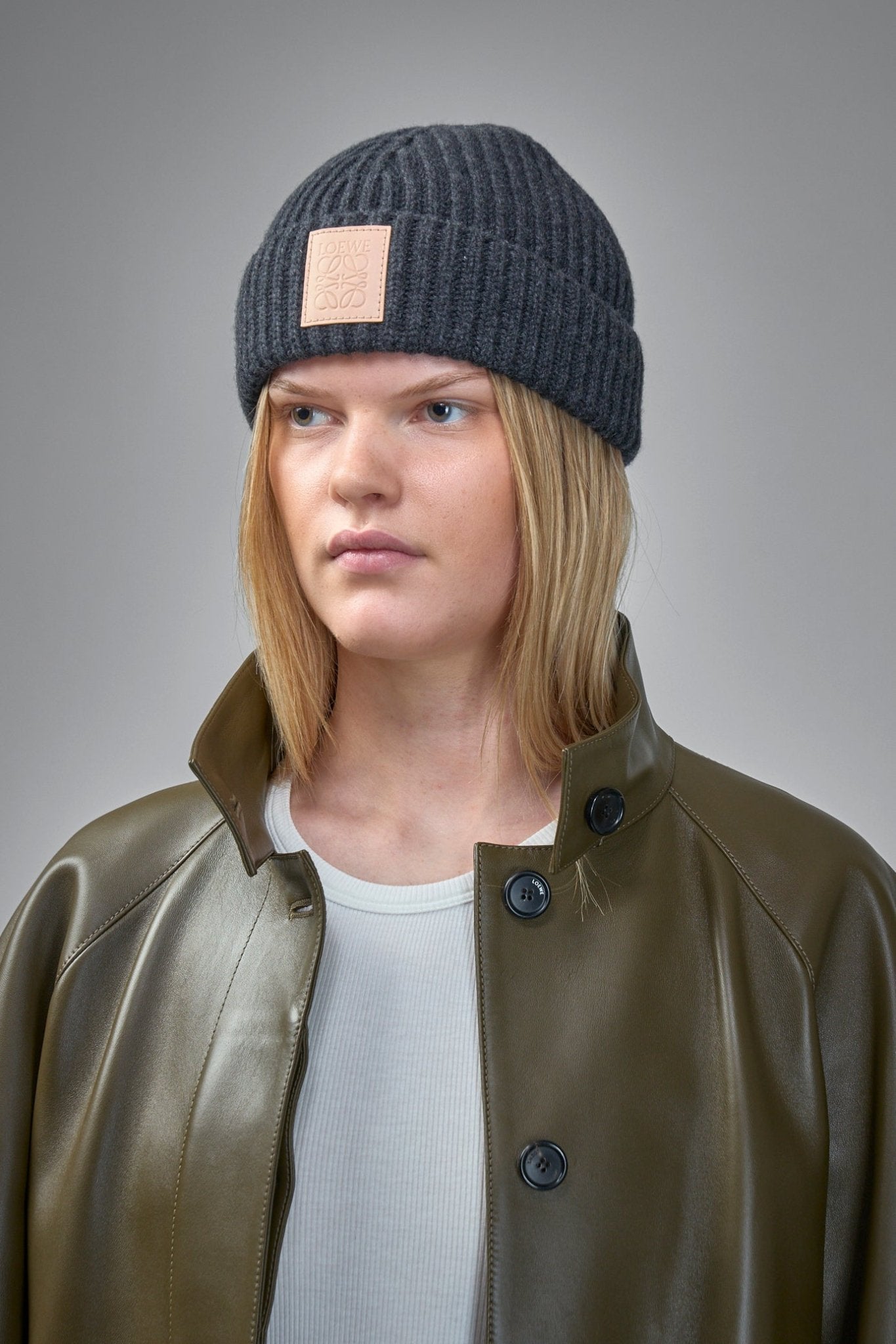 Loewe - Beanie in Cashmere - LABELS