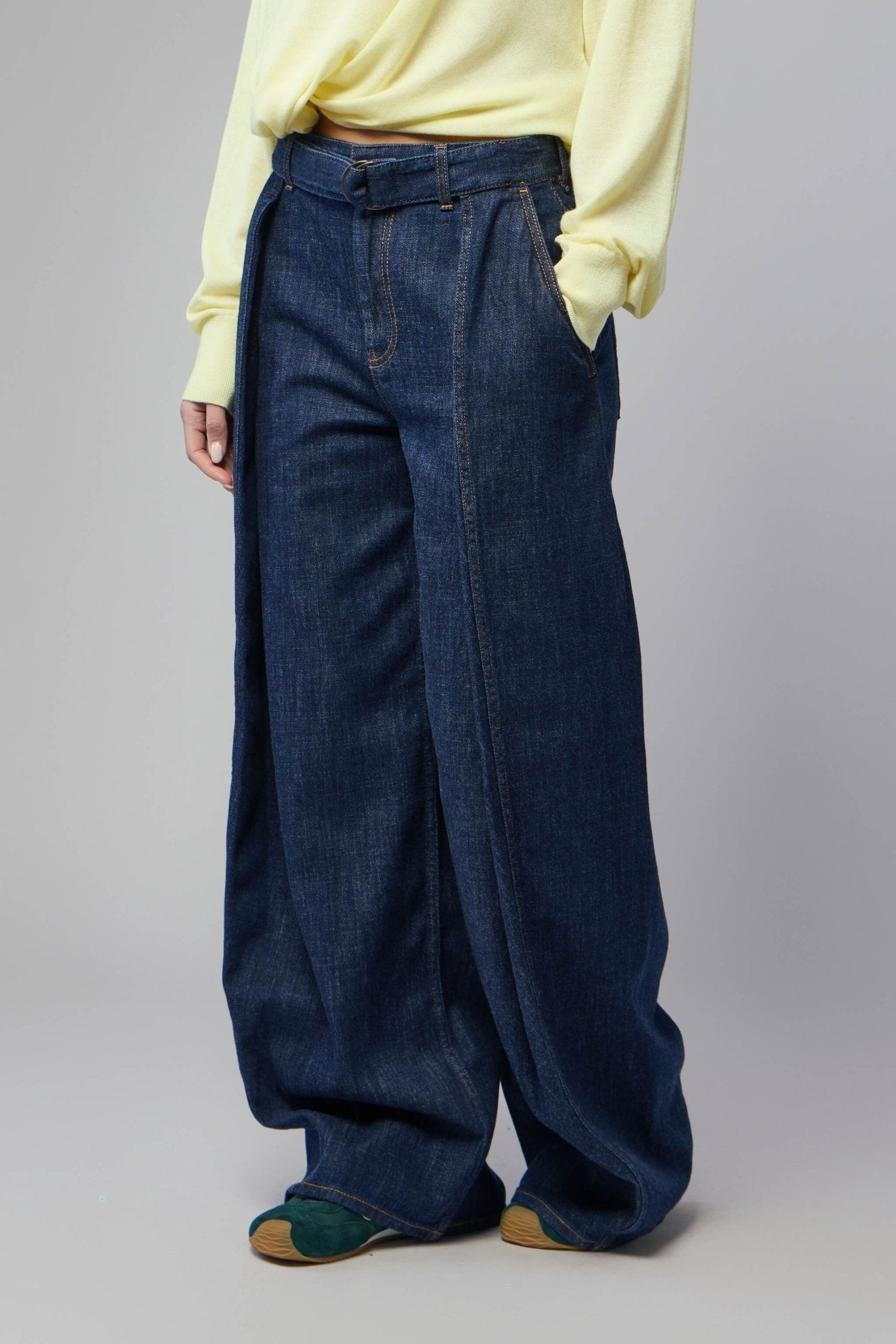 Seventh Wide-Leg Pants - Denim 410 Workwear Jeans – LABELS