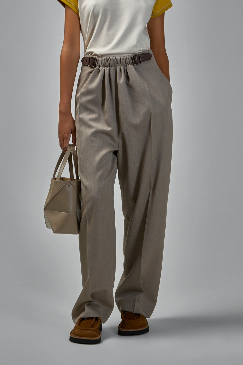 Loewe - Belted Trousers - LABELS
