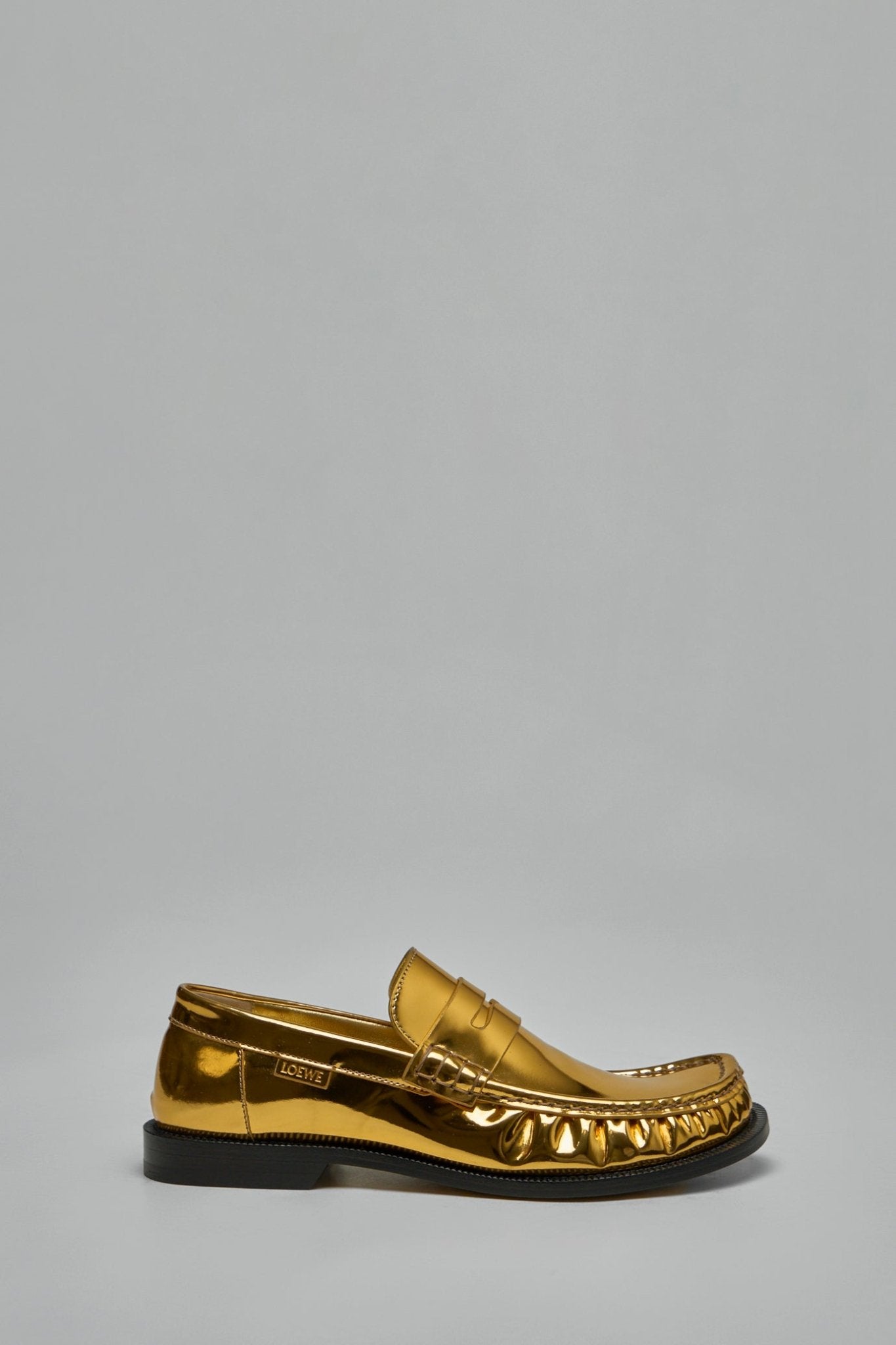 Loewe - Campo Loafer in Metallic Calfskin - LABELS