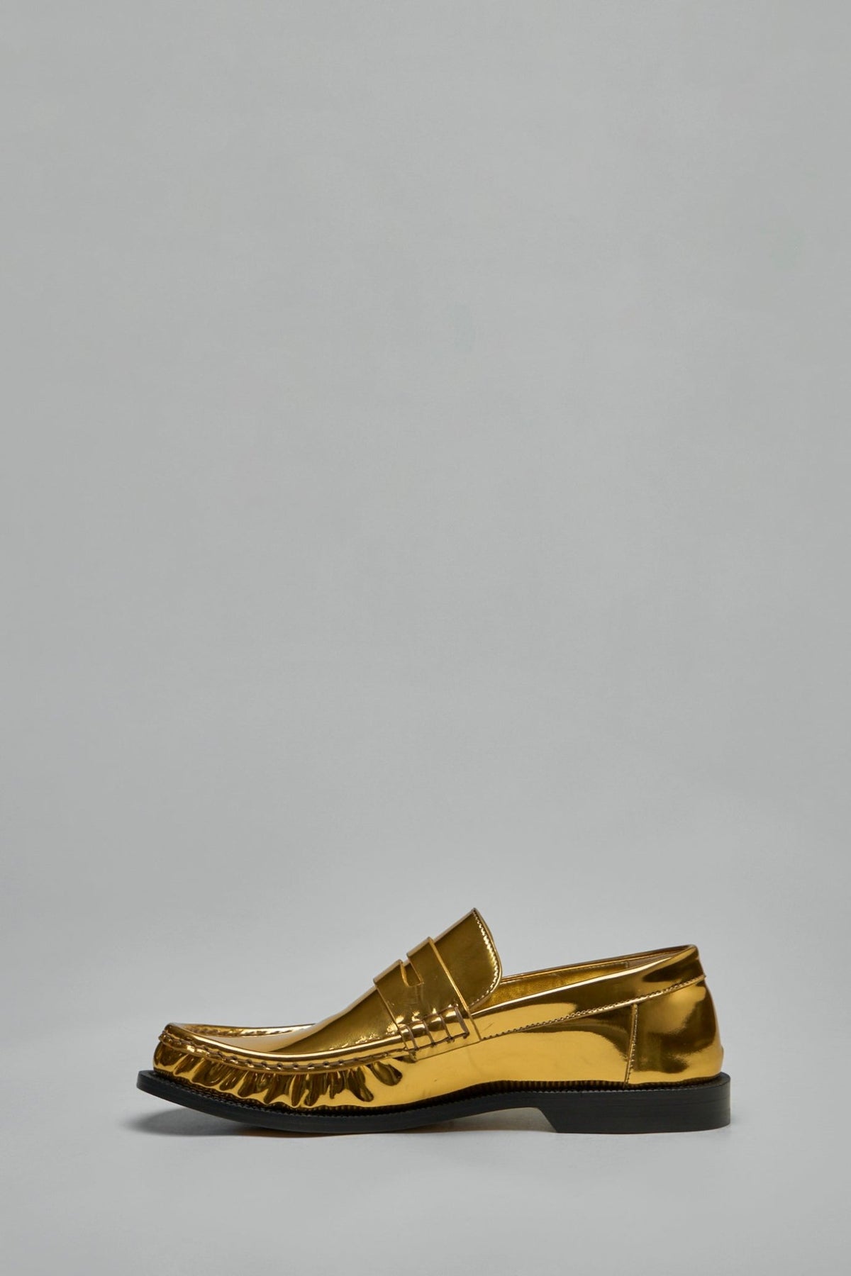 Loewe - Campo Loafer in Metallic Calfskin - LABELS