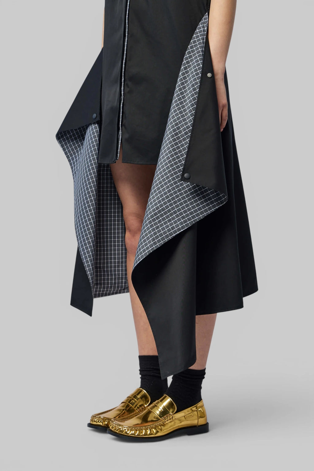 Loewe - Draped Short-sleeved Dress - LABELS