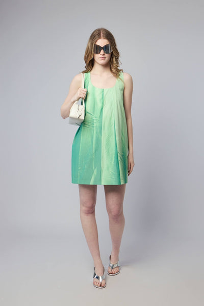 Dress in Technical Cotton
