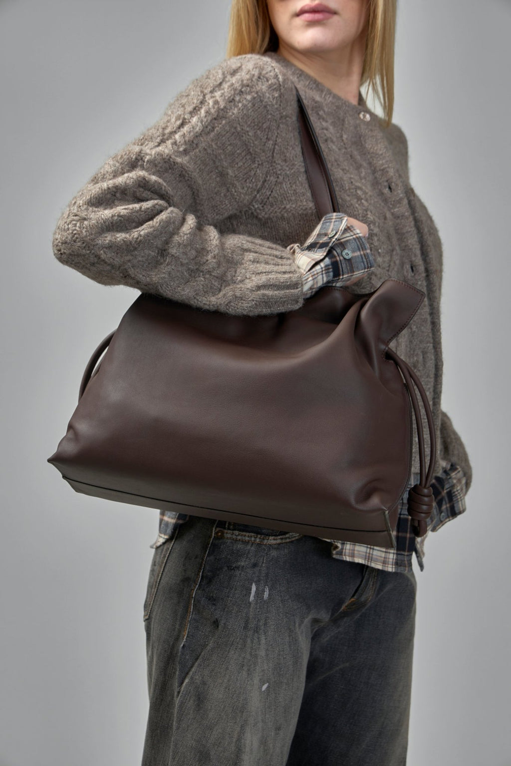 Loewe - Flamenco Clutch Large - LABELS