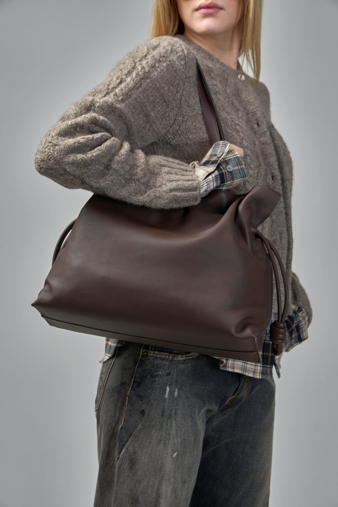 Loewe - Flamenco Clutch Large - LABELS