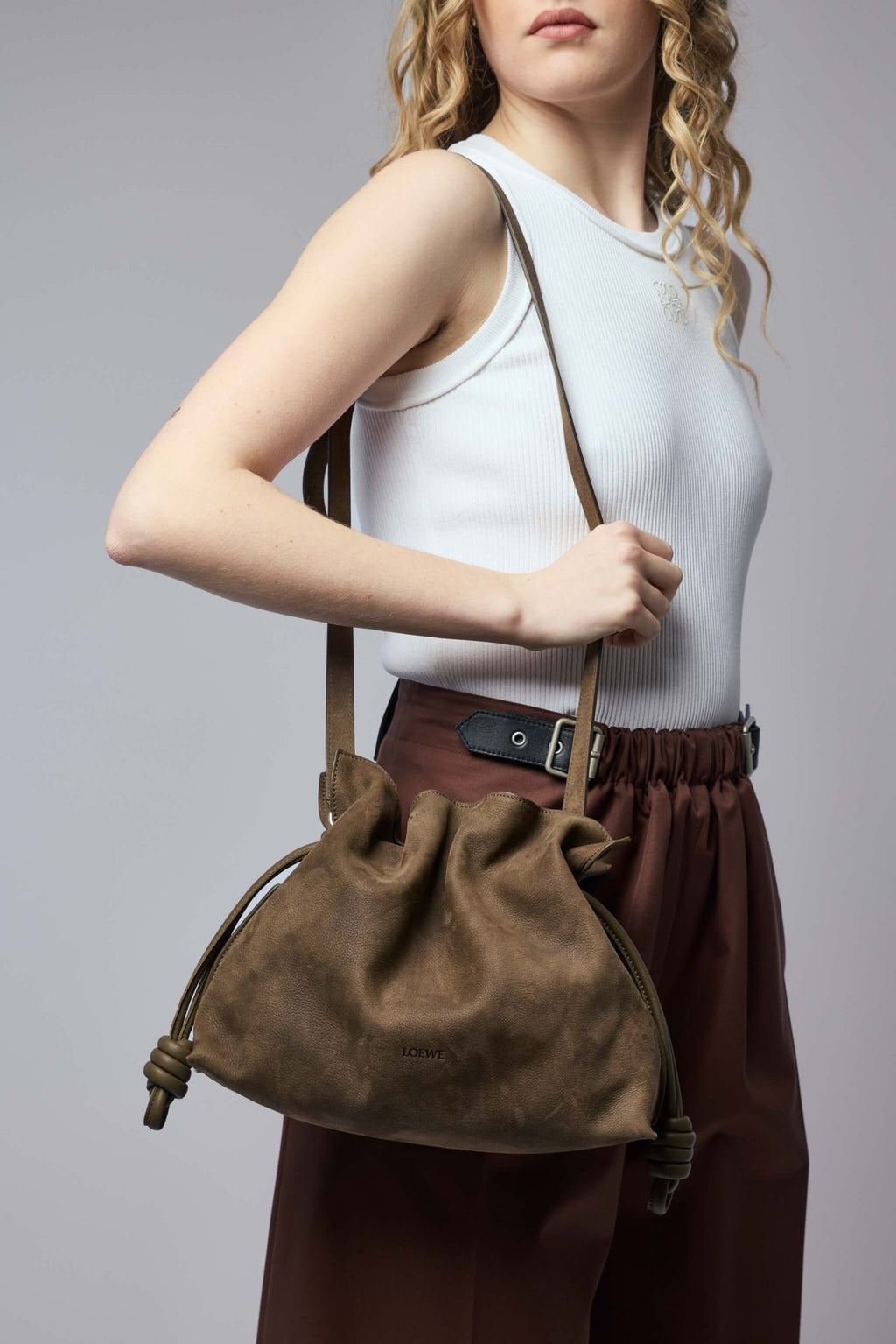 Loewe - Flamenco Clutch Medium - LABELS