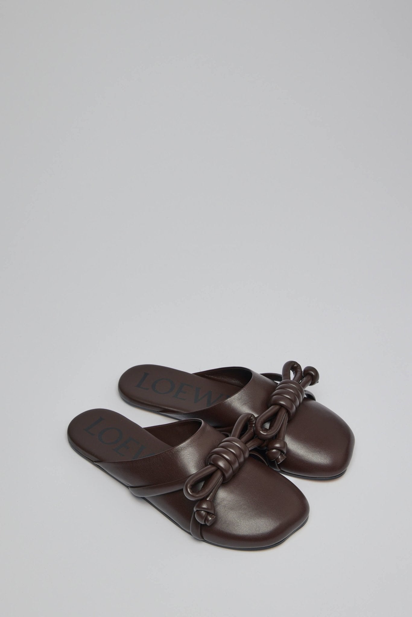 Loewe - Flamenco Knot Mule - LABELS
