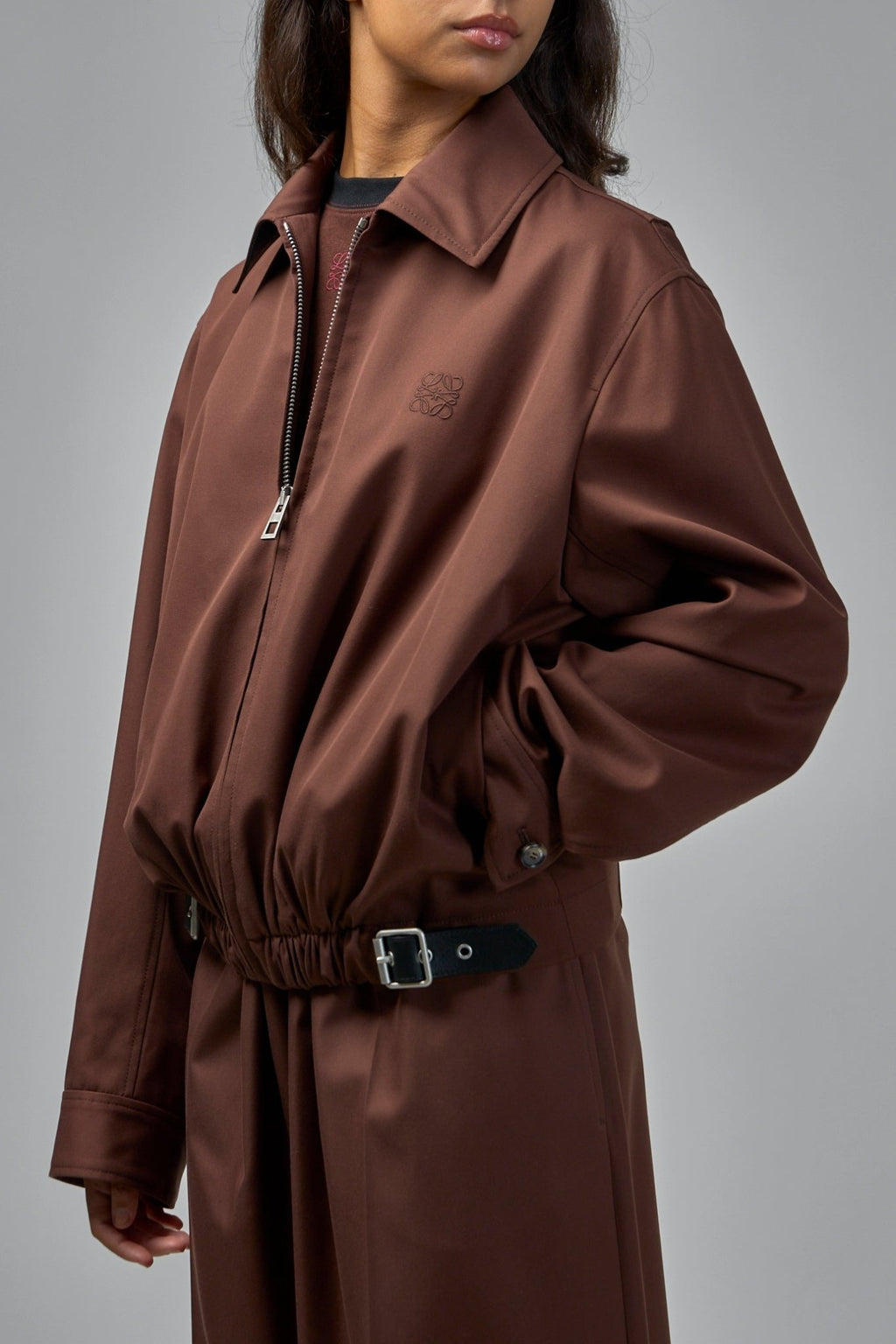 Loewe - Gathered Front Belted Jacket - LABELS