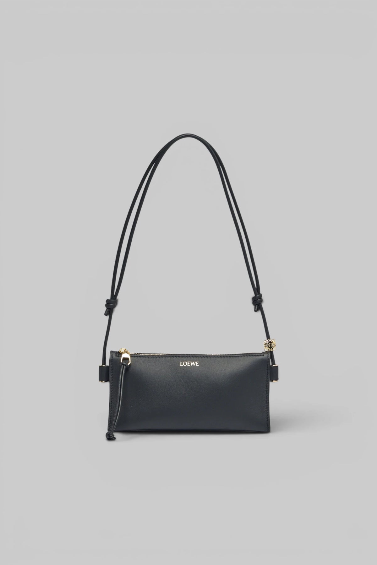 Loewe Joya Pouch crossbody bag in calf leather with gold hardware