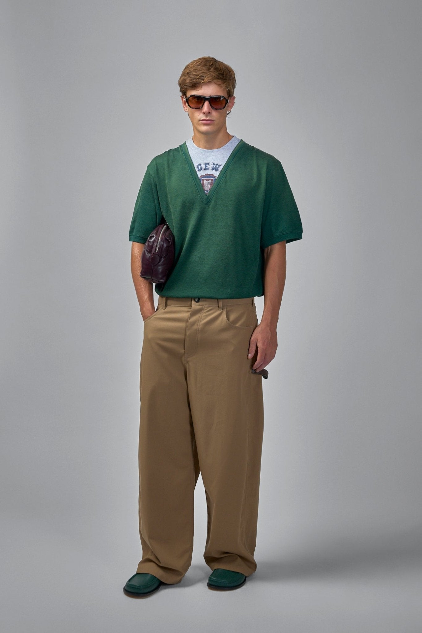 Loewe - Loose Fit T-Shirt in Cotton Blend - LABELS