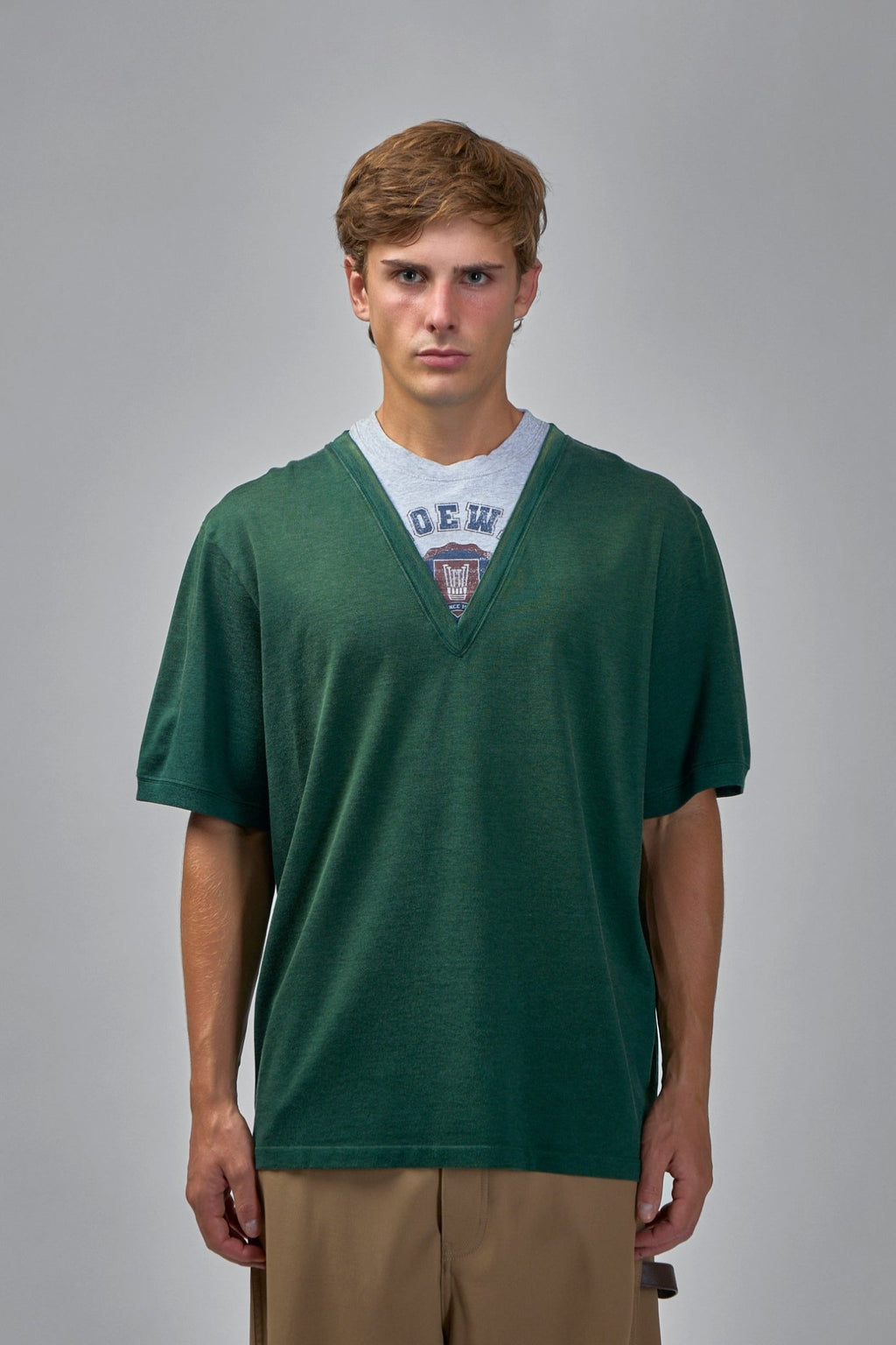 Loewe - Loose Fit T-Shirt in Cotton Blend - LABELS