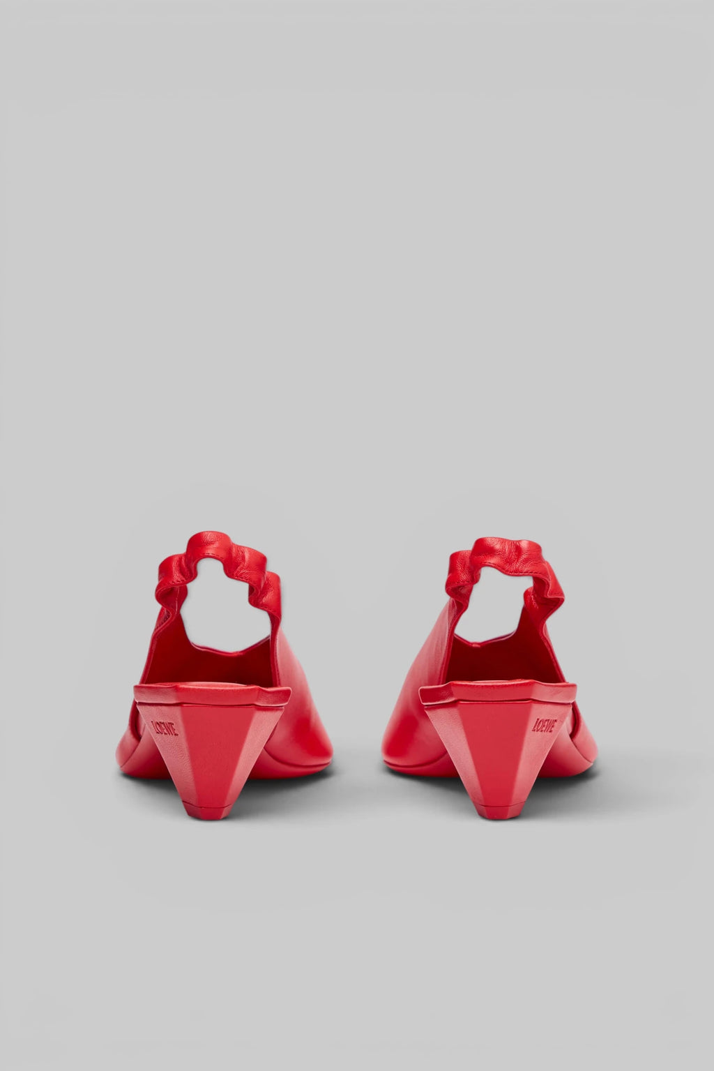 Loewe - Origami Cubic Slingback 45 - LABELS