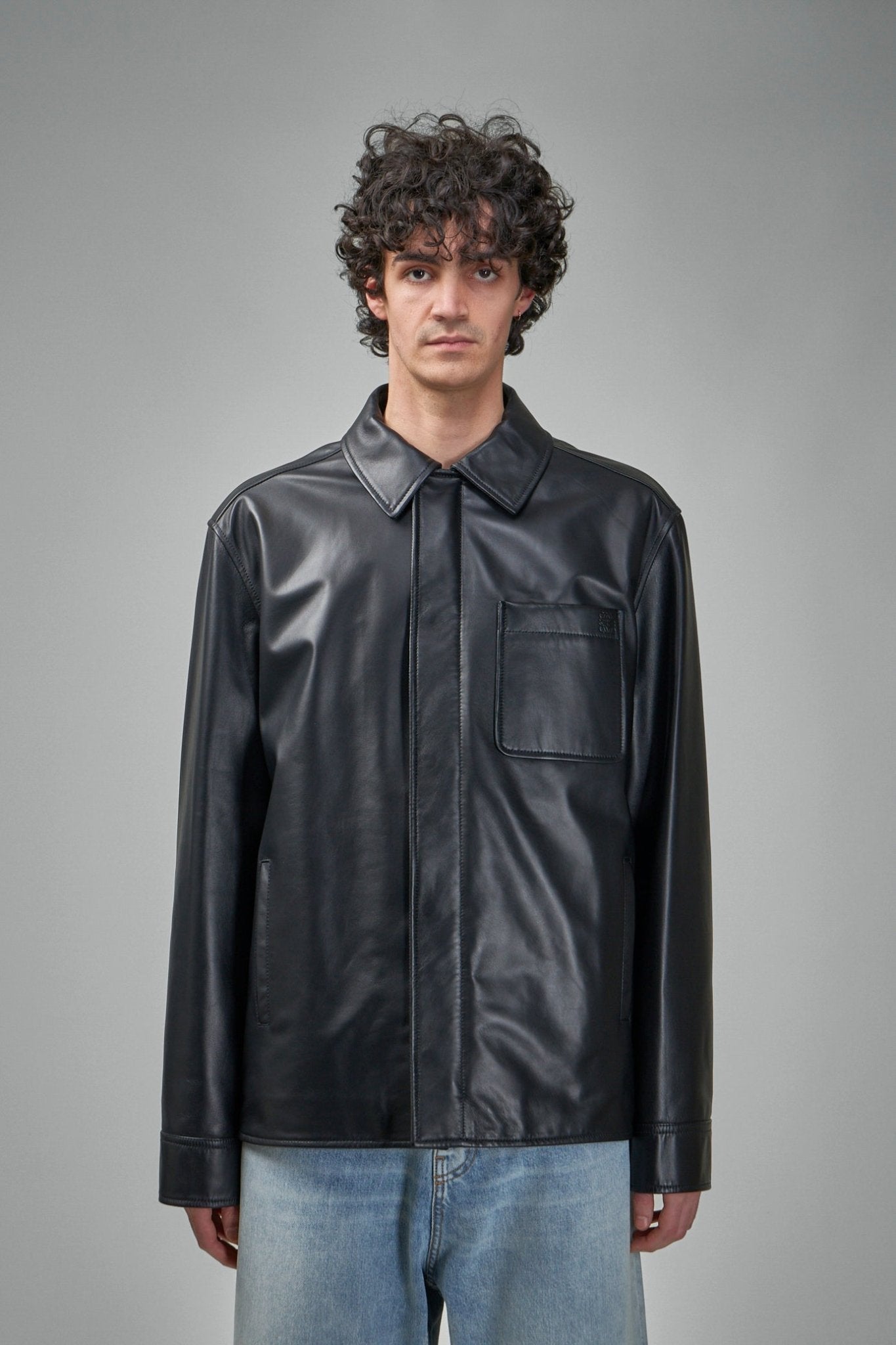 Loewe Leather Jackets - Nappa Calfskin Overshirt – LABELS