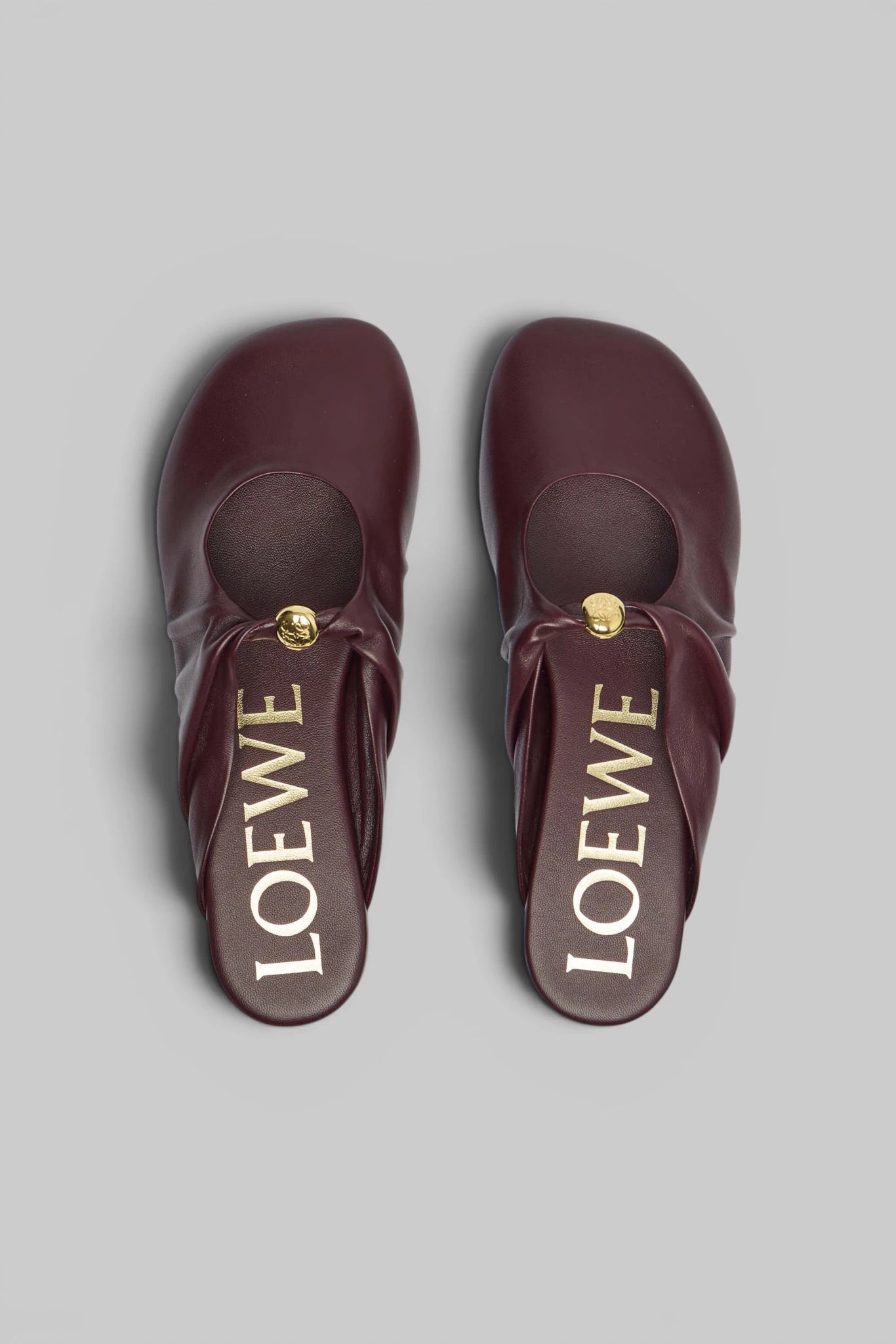 Loewe - Pebble Soft Mule - LABELS