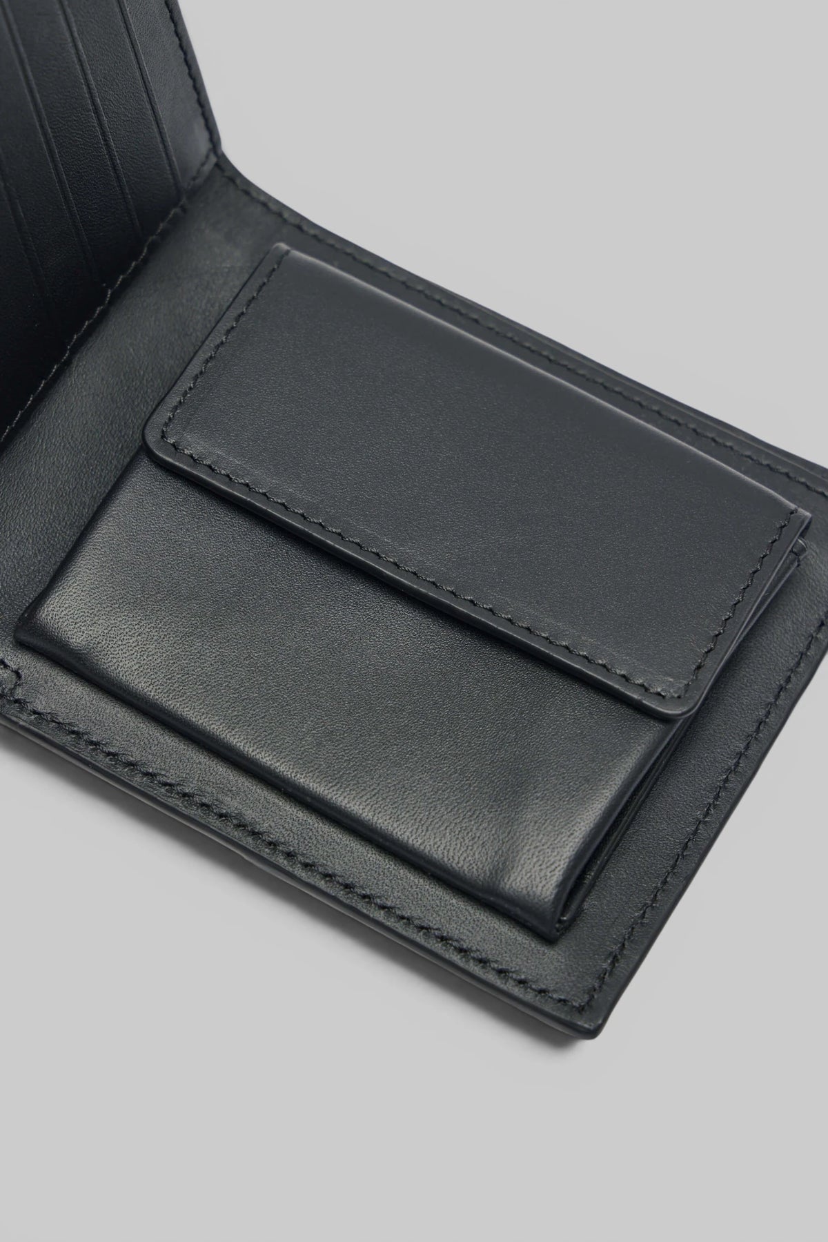Loewe wallet coin compartment detail view