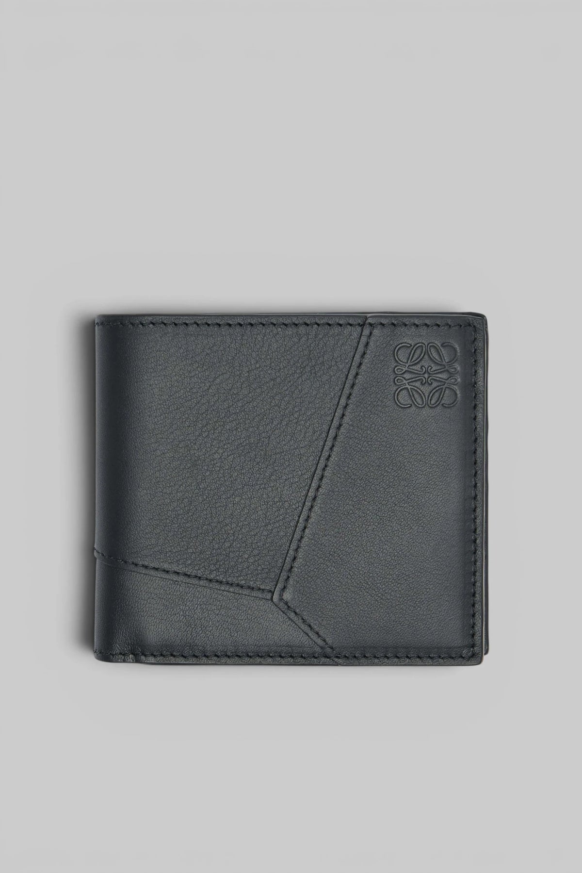 Loewe Wallets Puzzle Edge Bifold Coin Wallet in Classic Calf leather
