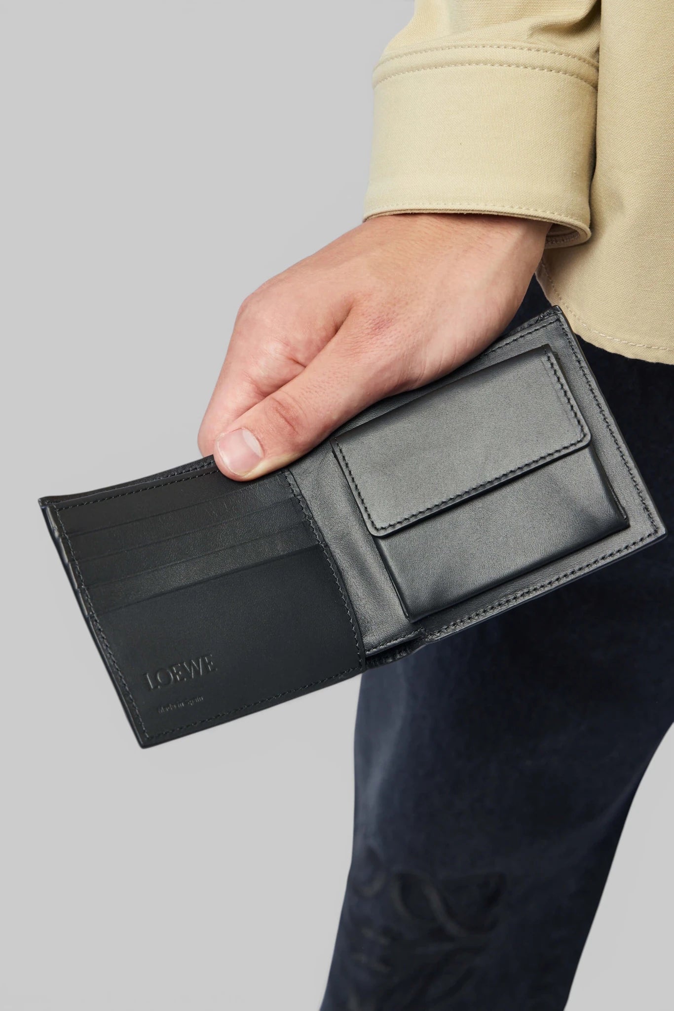 Loewe - Puzzle Edge Bifold Coin Wallet - LABELS