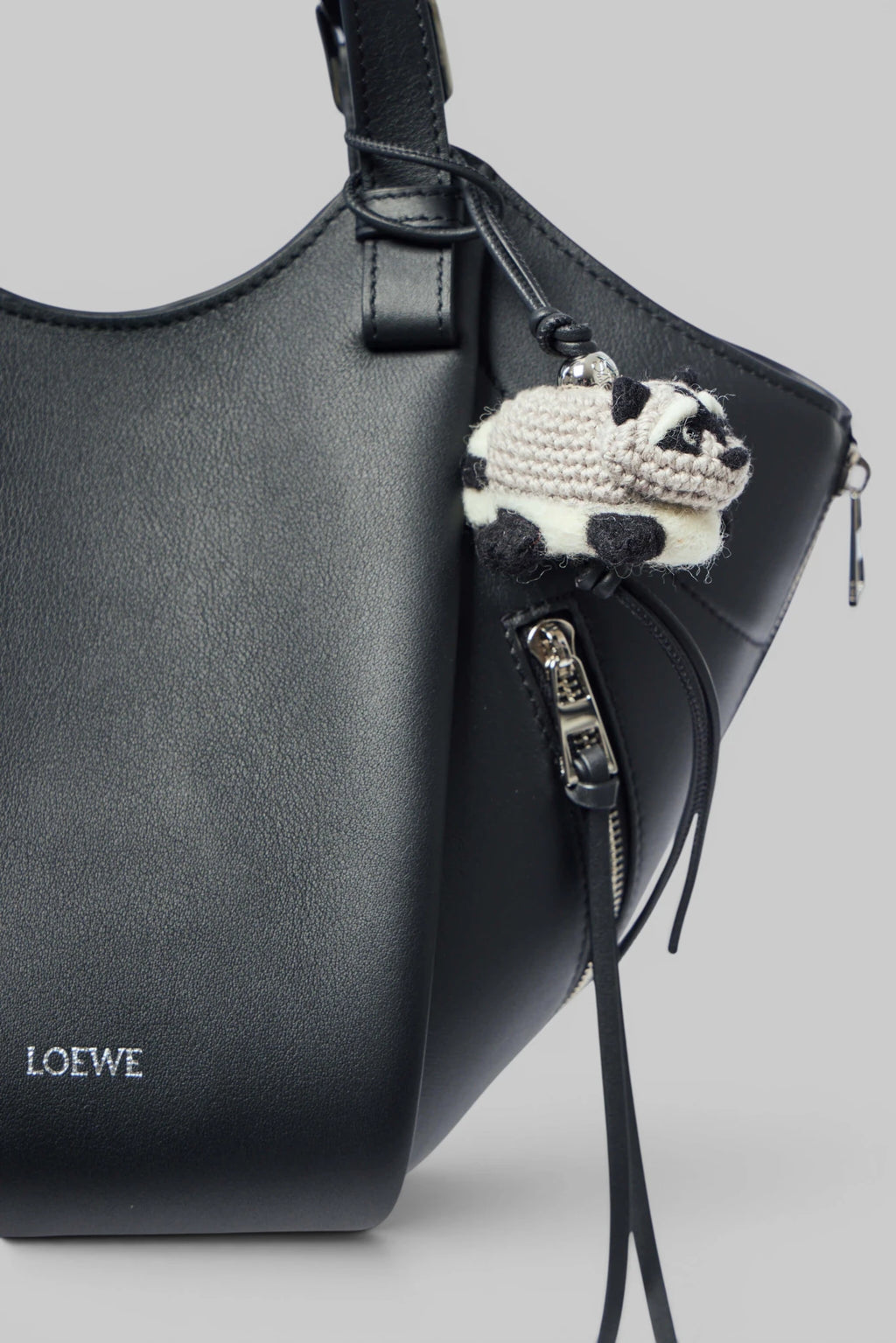 Loewe - Raccoon Felt Charm - LABELS