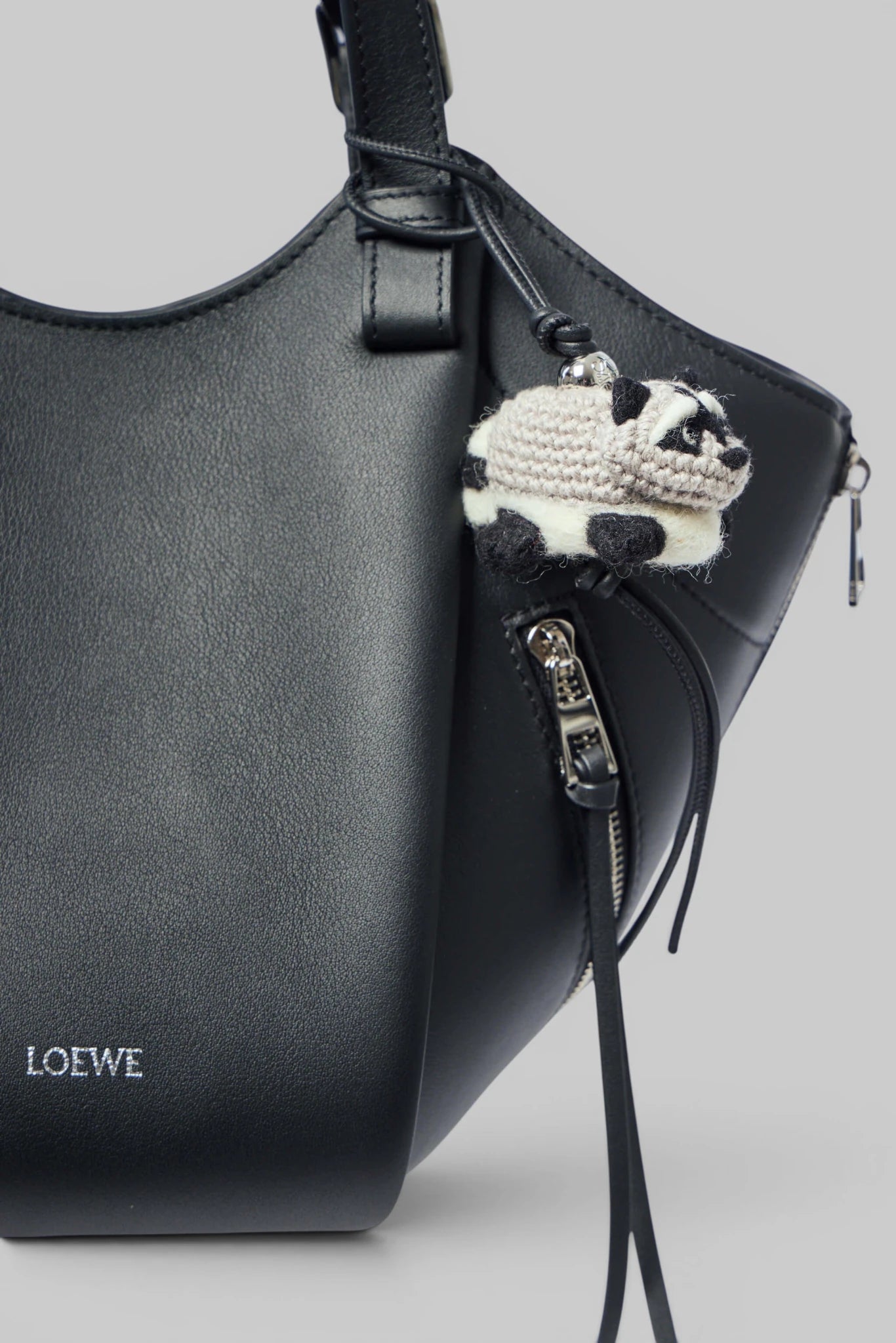 Loewe - Raccoon Felt Charm - LABELS