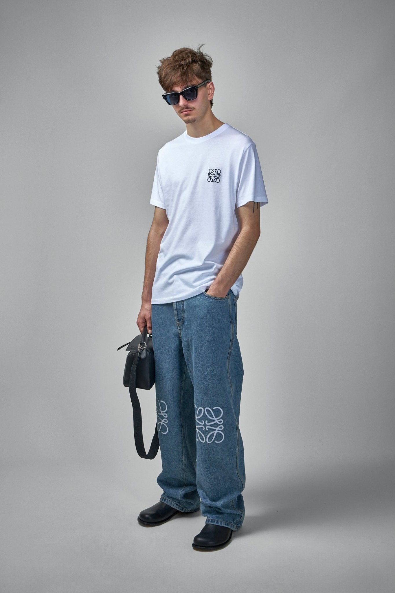 Loewe - Regular Fit T-Shirt in Cotton - LABELS