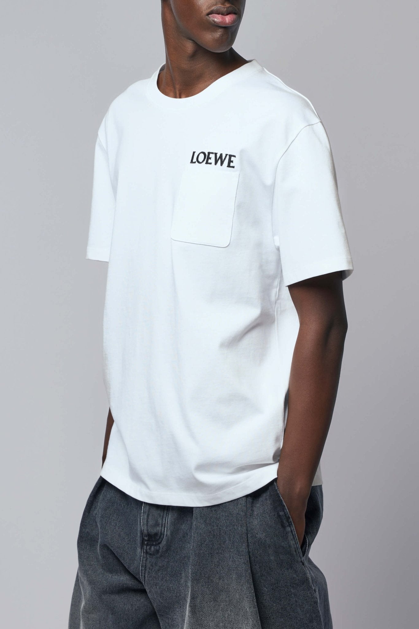 Loewe T-Shirts - Relaxed Fit Cotton Tee – LABELS