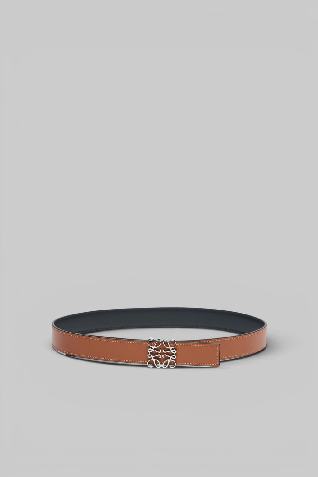 Loewe - Reversible Anagram Belt In Smooth Calfskin - LABELS