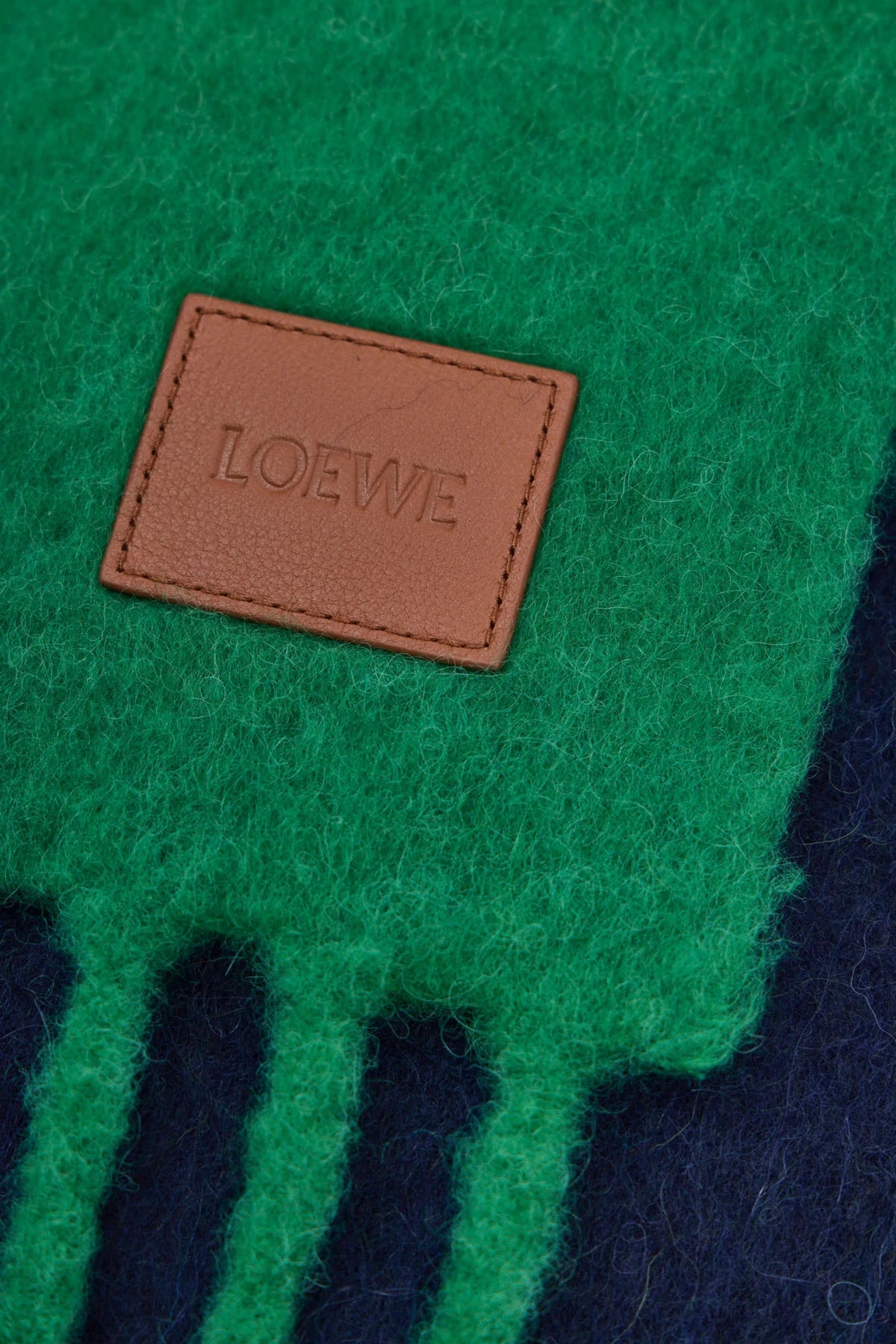 Loewe - Scarf in alpaca and wool blend - LABELS