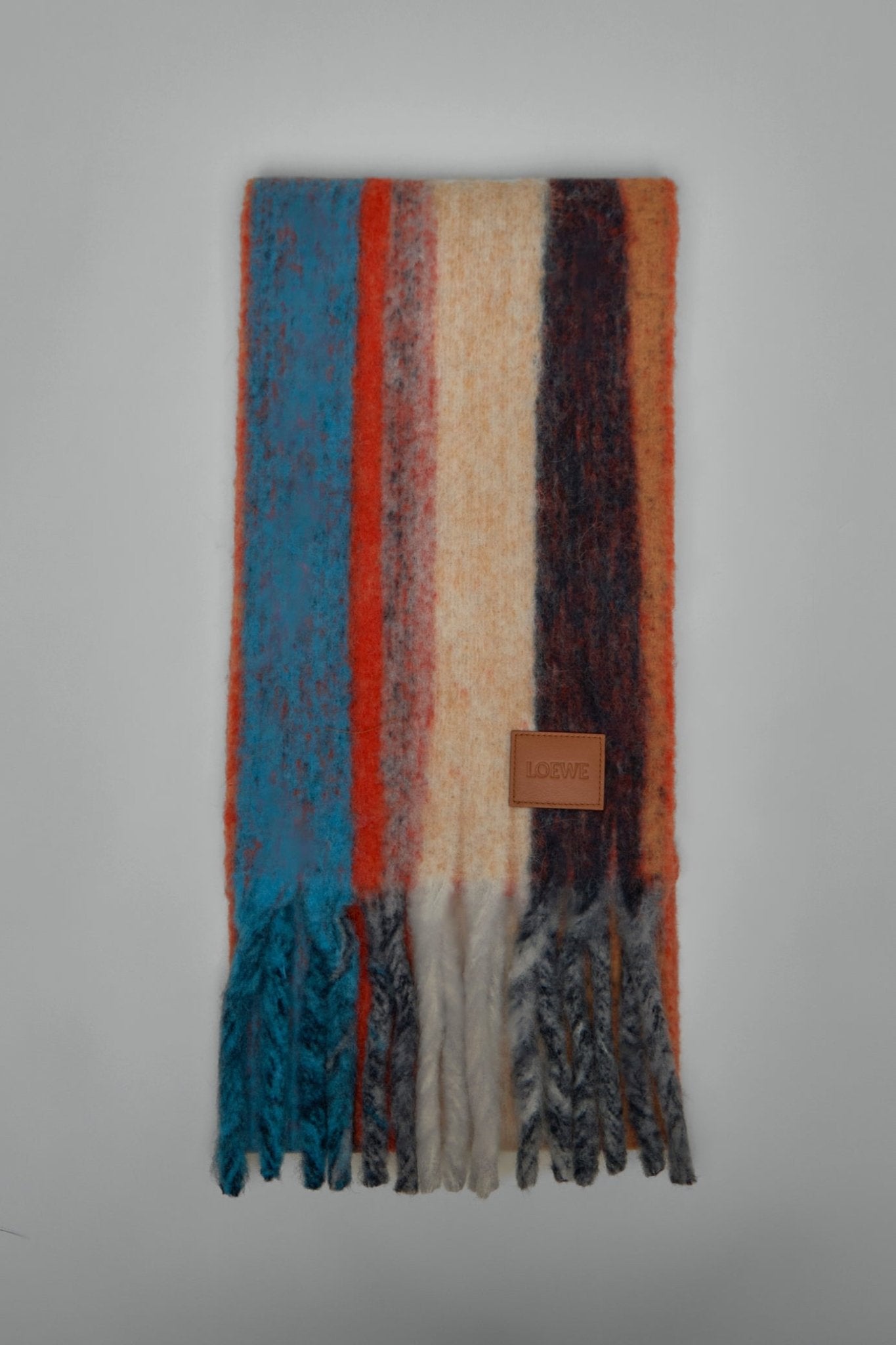 Loewe - Scarf in Alpaca and Wool Blend - LABELS