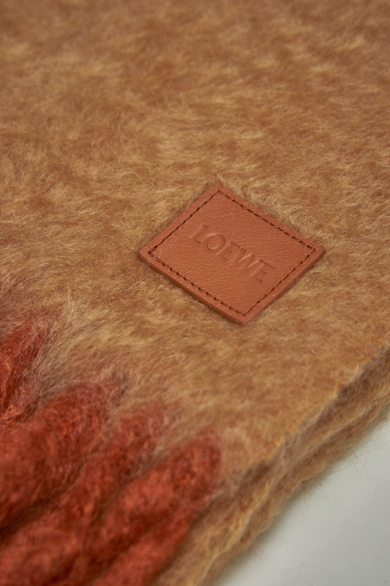 Loewe - Scarf in Mohair and Wool - LABELS