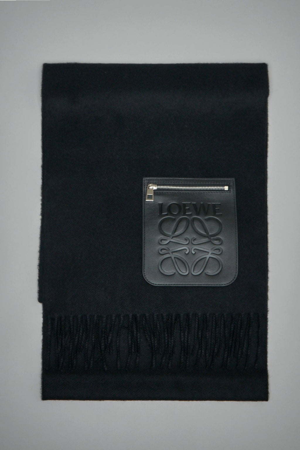 Loewe - Scarf in Wool and Cashmere - LABELS