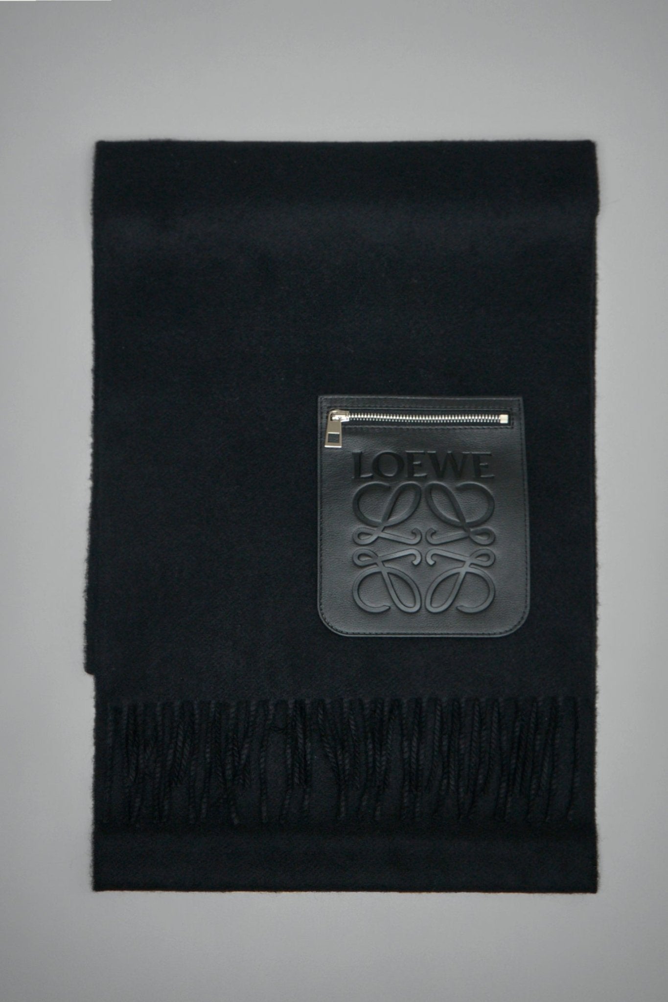 Loewe - Scarf in Wool and Cashmere - LABELS
